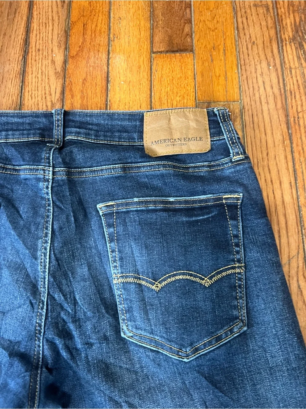 American Eagle Outfitters Men’s Indigo Straight Jeans